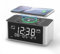 iTOMA Wireless Charging Alarm Clock with DAB & DAB+ & FM Radio, 40 Preset Stations, Dual Alarms, Snooze, Dimmable LCD Display, Bluetooth, USB Charging and Earphone Jack, Bedside Alarm Radio 206D