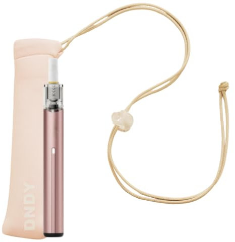 Custodia Tracolla Compatibile con Kiwi Spark Wenax M1 Wenax M2 e Altre E-Cig Cover Per Sigaretta Elettronica Morbida Protettiva Progettato DNDY Shop Non e' Un Prodotto Ufficiale Kiwi (ROSA CONFETTO)