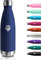 Gourde Isotherme 500ml, Bouteille Isotherme sans BPA, Gourde Inox Réutilisable, Étanche, Double Paroi, Gourde Métal pour Bureau, École, Sport, Yoga, Randonnée, Enfant, Adulte, Voyage, Outdoor