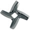 LUTH Premium Profi Parts Lame compatible avec Moulinex 9999990035 pour hachoir à viande