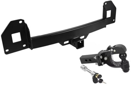 Barre Tetto Portapacchi Per Tesla Per Model Y 2020-2024 Adattatore Barra Di Traino Ricevitore Gancio Posteriore In Acciaio Al Carbonio Da 2 Pollici(Upgrade C Set)