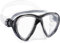 CRESSI Big Eyes Evo Mask Clear/Black - Maske Big Eyes Evo, zum Tauchen und Snorkeln, Transparent/Schwarz, Einheitsgröße, Erwachsene