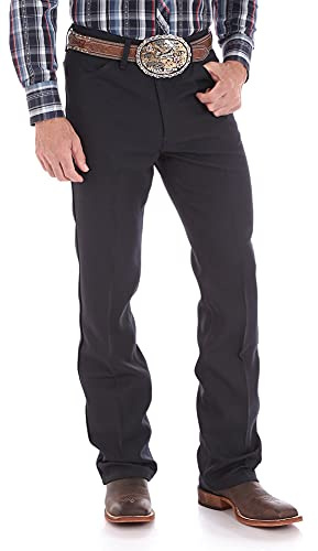 Wrangler Men's Wrancher Dress Jean Jeans, Navy, 35W / 30L