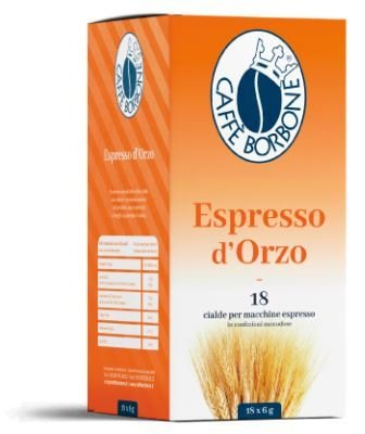 Caffè Borbone - Cafè - Orge - Confection de 54 Dosettes Souples Ese 44 mm