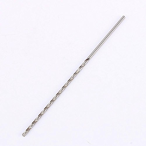Brocas helicoidales HSS de 3 mm con mango recto para metal duro, acero inoxidable, hierro fundido y otros materiales duros