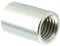 Eisenwaren2000 | M16 x 50 mm Rundmuffe (2 Stück) - Gewindemuffen rund - Edelstahl A2 V2A - rostfrei