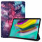 Custodia per tablet compatibile con Samsung Galaxy Tab S2 8.0 2019 [SM-T710/T713/T715/T719]Smart Cover Multi-Visione Angles Fold Stand Shell PU pelle TPU Bumper antiurto Custodia protettiva (Get Rich)