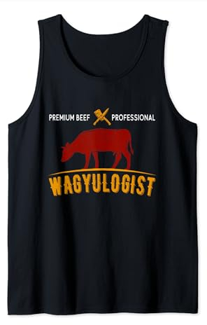 Wagyulogist Wagyu Rind BBQ Grillmeister Japan Steak Grillen Tank Top