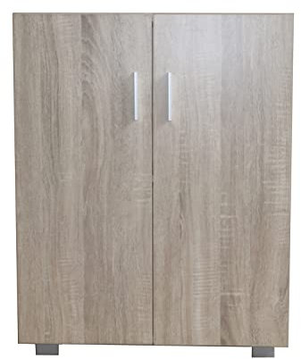 HTI living Kommode Thekla 6077 Mehrzweckschrank 2 Fächer Sonoma