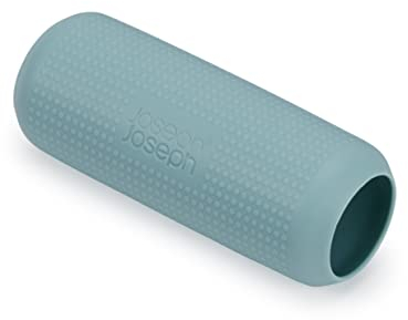 Joseph Joseph Duo Pelador de ajo en silicona, rodillo removedor de piel, pela ajos sin olor, Azul
