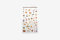 Dailylike Aufkleber PVC Daily Sticker Bakery verschiedene Formen und Designs, 9 x 18,5 cm.