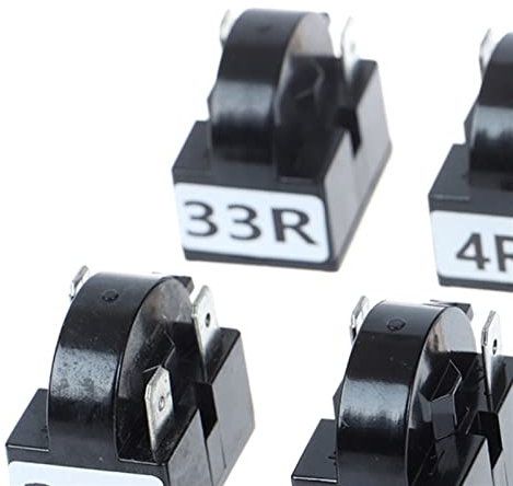 FENRIZ 2/3/4Pin Start Relay Refrigerator Starter for Compressor 1Pcs Parts & Spares (Size : 3 feet 15 R)