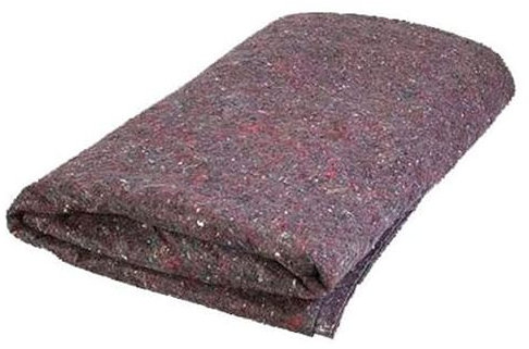 Tradineur - Fieltro protector de suelo, absorbente, antideslizante, impermeable, 180 g/m2, trabajos de pintura, bricolaje, manta para cubrir muebles, 90 cm x 4 m