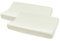 Meyco Baby Uni Frottee Wickelauflagenbezug, 2-teilig (Bezug aus 80% Baumwollfrottee, weich und hautfreundlich, feuchtigkeitsabsorbierend, waschbar, trocknergeeignet, Größe: 50 x 70 cm), Offwhite