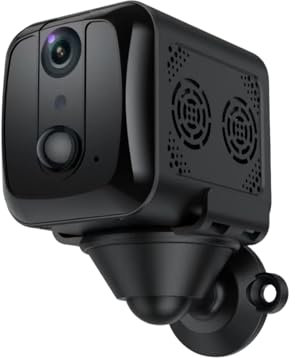 WOLF SHIELD HD WiFi Innenkamera, 30-Tage Standby, WiFi Wireless Mini Kamera, Innenkamera für Heimsicherheit, Nachtsicht Bewegungsaktivierte Warnungen