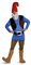 Disguise Herren Papa Zwerg Kostüm, Blau/Braun/Rot, XL
