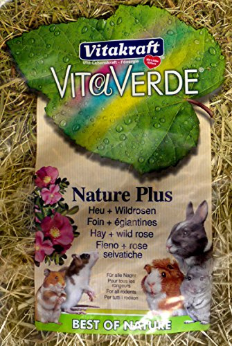 Vita Verde Hay & Wild Rose 500g (Pack of 6)