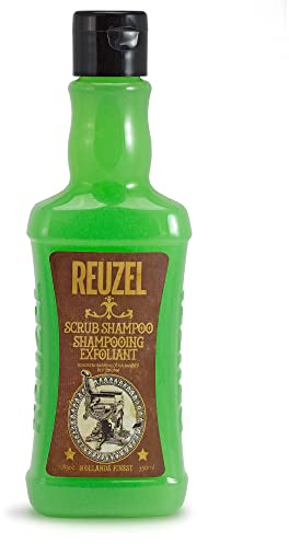 Reuzel Scrub Shampoo, Deeply Cleanses, 350 ml
