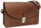 Gusti Umhängetasche Leder – Zoey Damen Echtleder Handtasche, Crossbody Bag, Handytasche zum Umhängen Leder, Vintage Design Schultertasche, Braun Rindsleder, Verstellbarer Riemen, 3L