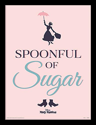 Mary Poppins - Spoonful of Sugar, gerahmt drucken, 30 X 40 cm