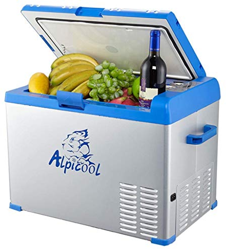 MU Portable Car Refrigerator Compressor Fridge Freezer Car and Home Are Available,50L