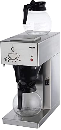 L2G - Machine à Café avec 2 Verseuses - Cafetière Professionnelle à Filtre - 24 Tasses - 205 x 385 x 435 mm