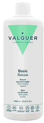 Valquer Professional Revitalisierende Haarspülung mit natürlichem Keratin Haarbalsam Beschädigtes Haar, 1000 ml