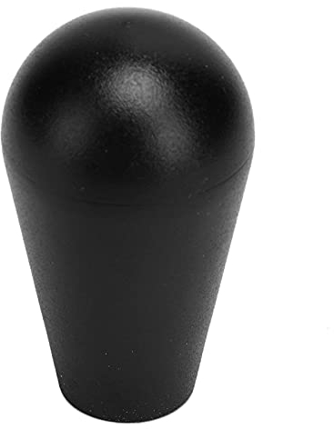 Joystick's Oval Balltop, Oval Joystick Head Rocker Ball Mango superior M6 Tipo americano Juego de Piezas de bricolaje Mango de repuesto Accesorio para juegos Fácil de instalar(negro)