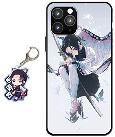 Staremeplz Compatible with iPhone 13 Pro Case Anime Design [With Figure Keychain], Soft Silicone Flexible TPU Animation Phone Case for iPhone 13 Pro