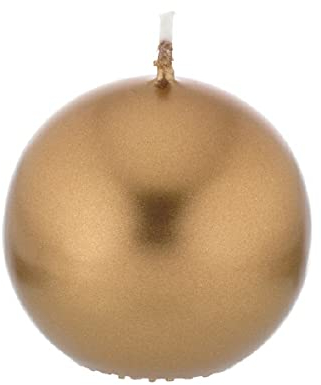 Kugelkerzen Kupfer, Ø 8 cm, 6 Stück
