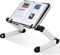 Extra Large Adjustable Book Stand,Laptop Stand,Adjustable Book Holder with Page Clips,Ergonomic Multi Heights Angles Adjustable, Cooking Bookstands for Heavy Textbook Recipe,