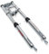 Gabel Puch Maxi + 10cm chrom EBR