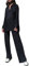 shownicer Damen 2 Stück Casual Outfits Revers Langarm Button Down Shirt Hohe Taille Lange Hosen Loungewear Streetwear Anzüge Weites Plissee Bein Hosenanzüge Zweiteiler A Schwarz M