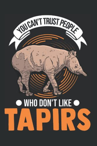 Tapir Tagesplaner: Tapir Flachlandtapir Tapirdae Tapir / Kalender 2023 & 2024 / Wochenplaner Tagesplaner Planer / Planungsbuch To-Do-Liste / 6x9 Zoll / 100 ausfüllbare Seiten