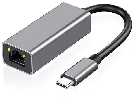 Dragon Trading Adaptateur USB 3.1 type C vers Gigabit Ethernet 10/100/1000 Compatible Thunderbolt 3 Windows et Mac Convertisseur réseau LAN RJ45