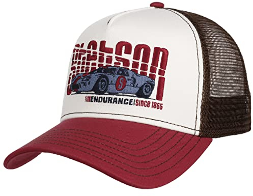 Stetson Endurance Trucker Cap Snapback Baumwolle One Size Sommer Winter rot One Size