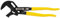 Klein Tools D53010 Llave de alicates, alicates de bomba multiusos de alto apalancamiento con mandíbula ajustable y reversible de doble cara, dientes lisos y moleteados, 10 pulgadas