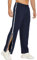 Deyeek Trainingshose Herren Jogginghose seitlich zu öffnen Lang Laufhose mit Taschen Basketball Hose Freizeithose Navy Blau L
