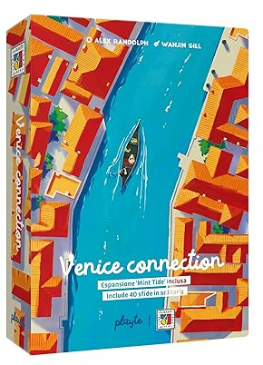 OLIPHANTE - Cose Giochi Libri Venice Connection Nr. Edition + Erweiterung Mint Tide Edition Italienisch