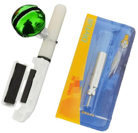 Fishing Alarm Bell, 4Pack Fishing Glow Sticks with Buckle, Rod Tip Lights, Night Fishing, Waterproof Luminous Glow Fishing Light For Sea Fishing Rod, Fishing Accessory Fishing Enthusiasts (Color C)