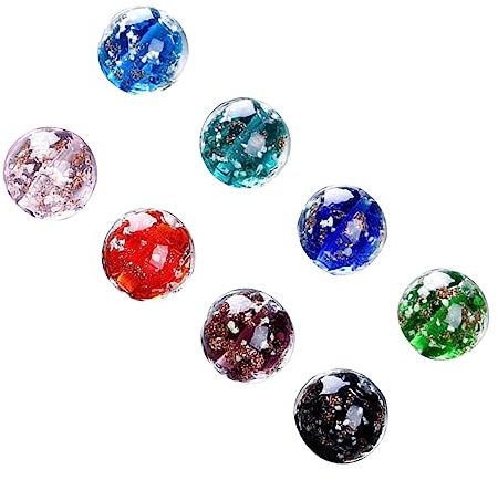 NUOBESTY 20st Armband Glasperlen Für Armbänder Glasperlen Für Halsketten Spacer Charms Glasperlen Lampen Verschiedene Glasperlen Lampwork Glasperlen Liefert Halskette Perlen Schmuck