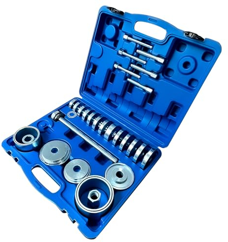 Bisenya 67301 Radlager-Werkzeug-Satz, 31-TLG, Radlager-Abzieher, Radnabe, Ausdrücker, Montage Demontage, Universell Einsetzbar