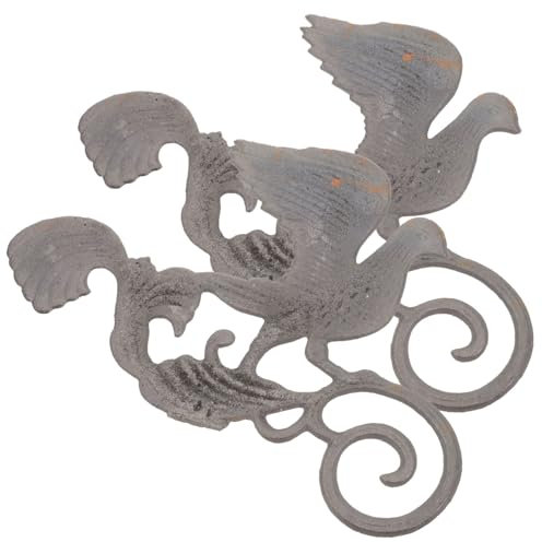 CAXUSD Ornamental Gate Finial Pigeon Design for Garden Decor Elegant Door Topper for Outdoor Spaces for Enhancing Walls and Doorways
