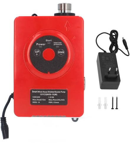 Kleine 69-W-Duscherhöhungspumpe mit Permanentmagnetmotor und 40 DB Geräuschentwicklung für Wasserhähne, Toiletten, Duschen, Boiler und Küchen