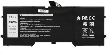JPking Y9N00 C4K9V Laptop Akku für Dell XPS 13-9333 13-L321X 13-L322X XPS 12-L221X 12-9Q23 12-9Q33 12D-1708 9333-3081 9Q33-7925 9Q23-5550 Convertible Ultrabook PKH18 3H76R WV7G0 489XN Battery
