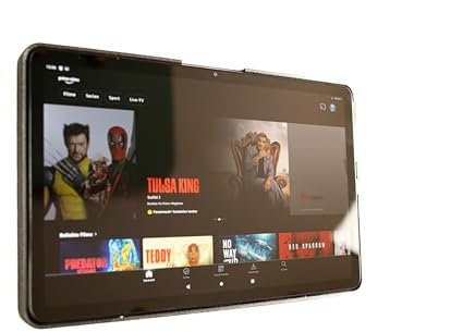 Fire Frame 11 - die Innovative Wandhalterung für Ihr Amazon Fire Max 11 Tablet, schlankes Design, 100% Made in Germany, 3D-Druck, Farbe: Galaxy Black