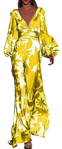 Robe De Soiree Longue Manche Robe pour Les FHivers Jupe A Fleur Robe Longue Femme Hiver Robe pour Mariage Civil Chic Robe De MariéE Femme Enceinte Tenue Bapteme Femme Jupe Longue SerréE Robe SoiréE