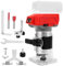 Router cordless compatibile con batteria Milwaukee M18, decespugliatore per legno senza spazzole con 6 velocità, trimmer senza spazzole, decespugliatore per legno senza fili, guida dritta, 2 punte da