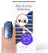 Original Miss Sophie UV Gel Nagelfolien I 20 UV Gel Nagellack-Streifen Frozen Metallics I Aurora UV I Für Finger- & Fußnägel