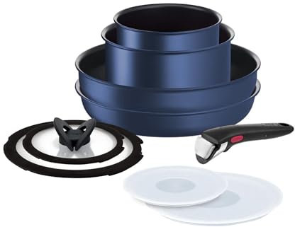 Batterie de cuisine 9 pièces Ingenio IH Carib Unlimited Tefal - Tous feux + induction - L3869092